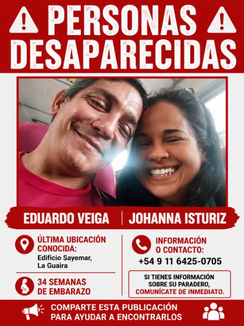 Eduardo Veiga y Johanna Isturez