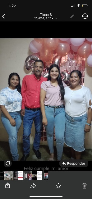 Yamilet carolina Suárez Jael camacho Pauliany Camacho Joel Camacho