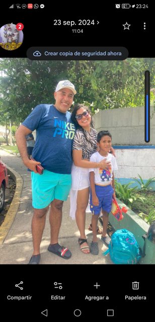 Rafael Bogado, Liam Bogado y Williet Chirino