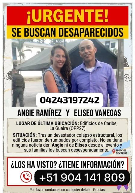 Elíseo vanegas y angi ramires