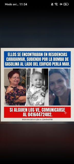 Gladys Santos Martinez Glaimar Toledo Freites Marcel Jesús Toledo