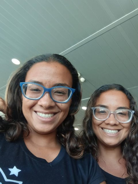 Madelaine y Nacari Domínguez