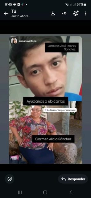 Carmen Alicia sanches y jermain morey
