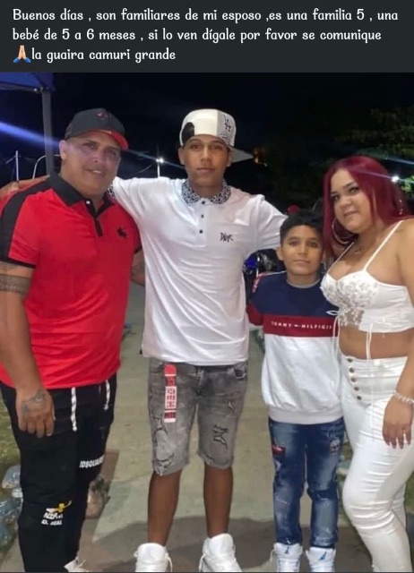 Nalexys Requena Sabio y Familia