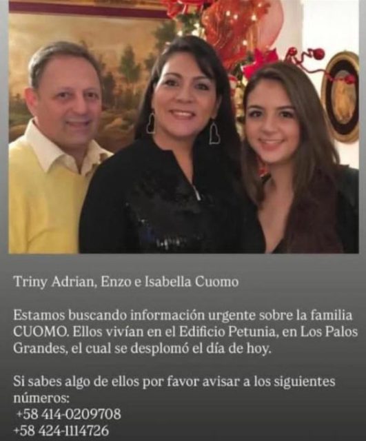 Triny Adrian, Enzo e Isabella Cuomo