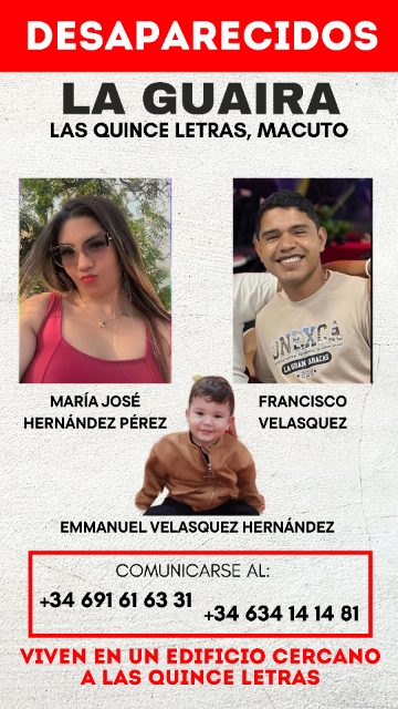 MARÍA JOSÉ HERNANDEZ, FRANCISCO VELASQUEZ Y EMMANUEL