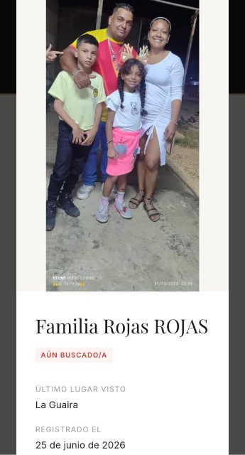 Familia rojas rojas