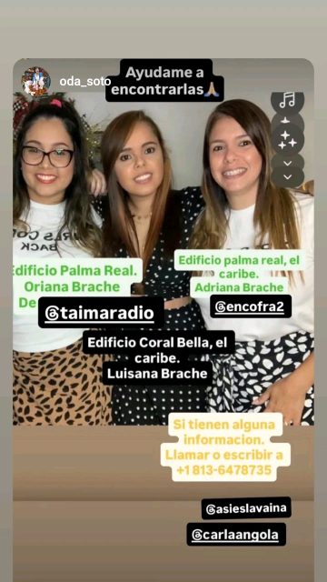 Adriana,Oriana,Luisana Brache