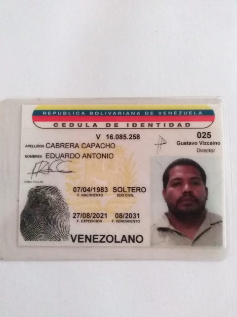 EDUARDO CABRERA