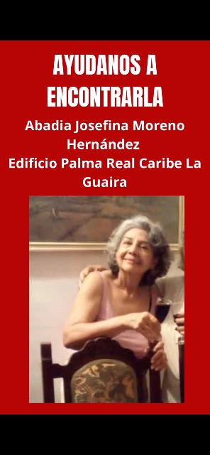 Abadía Josefina Moreno Hernández