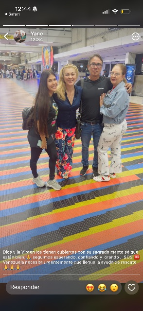 Betilde Molina, Andrés carrillo y Estefani carrillo