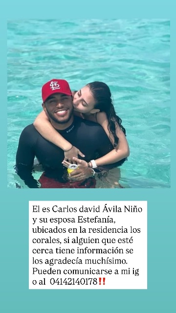 carlos Ávila y estefanía djamous