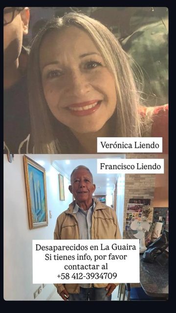Francisco Liendo y Verónica Liendo