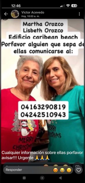 Martha Orozco y Lizbeth Orozco