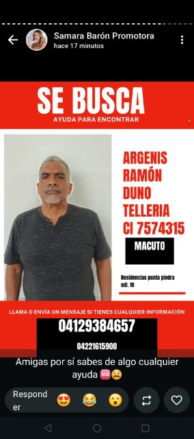 Argenis Ramón sino telleria