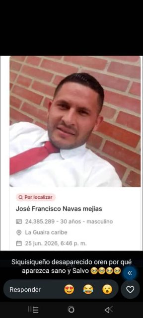 Jose fransisco navas mejias
