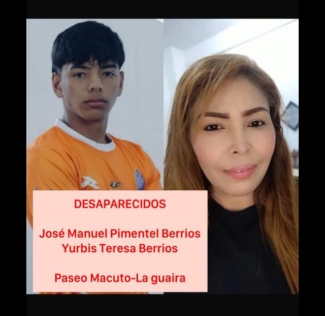 José manuel pimentel y yurbis teresa barrios