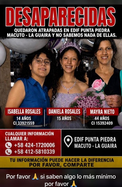 Isabela rosales Daniela rosales María nieto