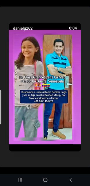 Mauricio gonzalez lugo, maria eugenia cordova, mauricio andres gonzalez cordova