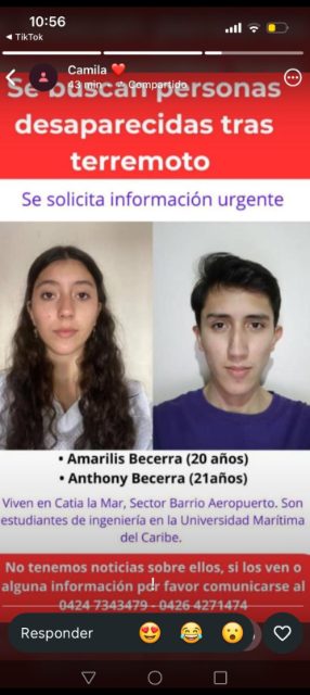 Amariliz y Anthony becerra