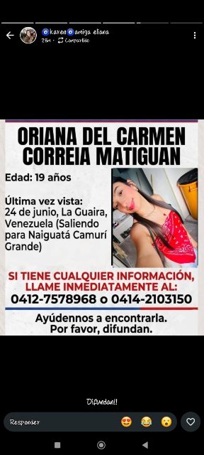 Oriana del Carmen Correia Matiguan