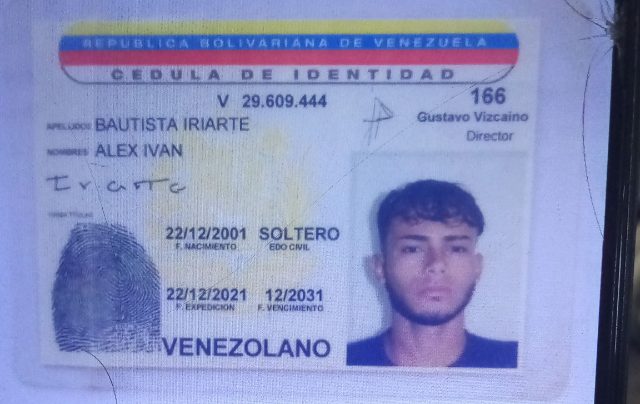 Alex ivan bautista irialte
