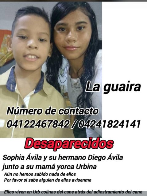 Sophia Ávila y Diego Ávila