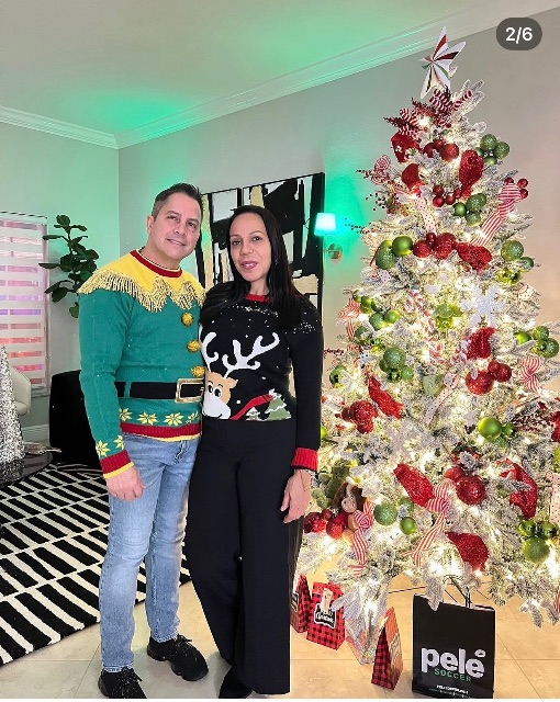 Maikel Dávila y Elsa Salazar
