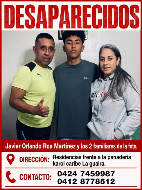 Jose Orlando roa Martinez y familia