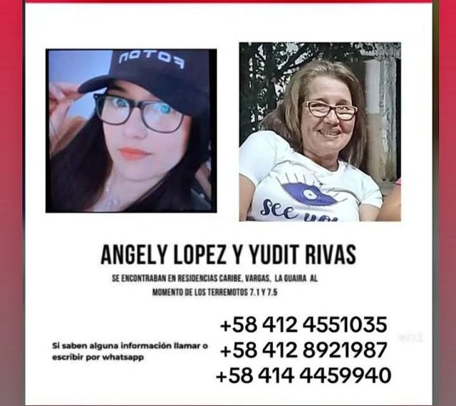 Angely López y Su Madre Yudith Rivas