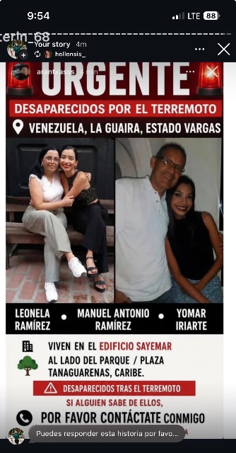 Leonela Ramírez, Manuel Antonio Ramírez, Yomar Iriarte