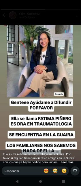 Dra Fátima Piñero traumatólogo del seguro social