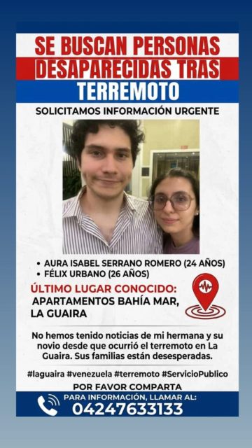 Aura Serrano y Félix Urbano