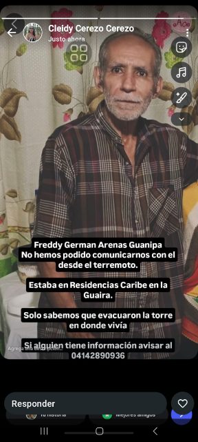 Freddy Germán Arenas Gcaribeuanipa