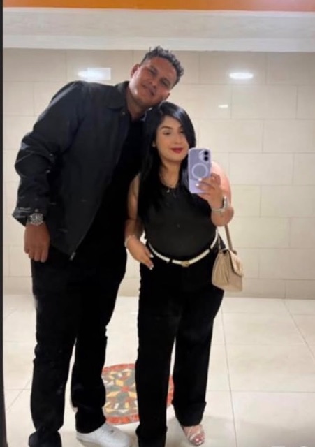 Fabíola Valentina Araque y Víctor Solórzano