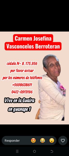 Carmen Josefina Vasconcelos Berroteran