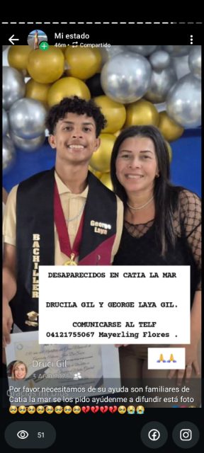Drucila gil y George laya