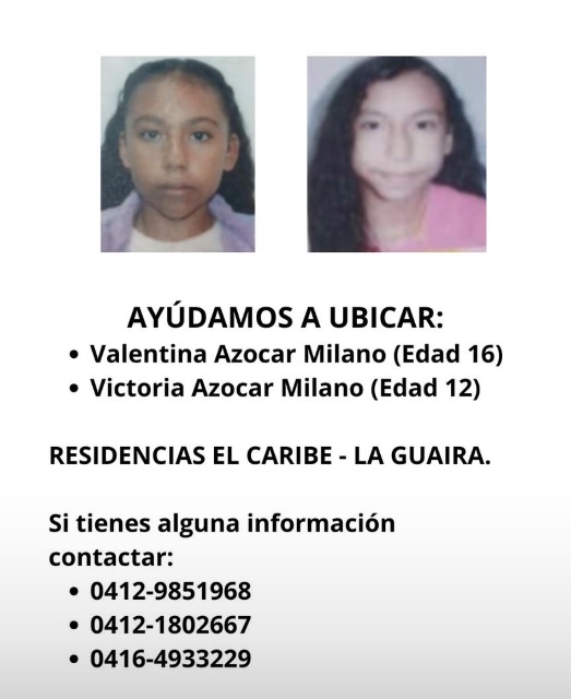 Valentina Azocar y Victoria Azocar