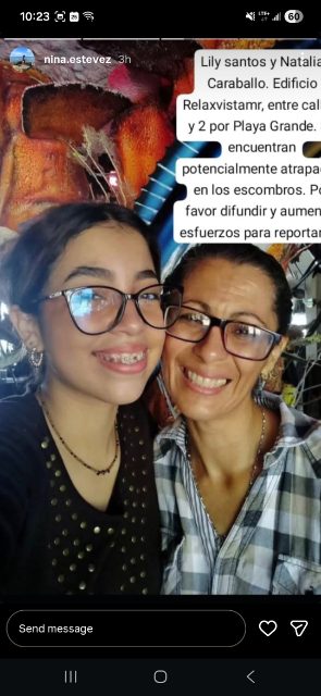 EvisabelSantis y Natalia Caraballo
