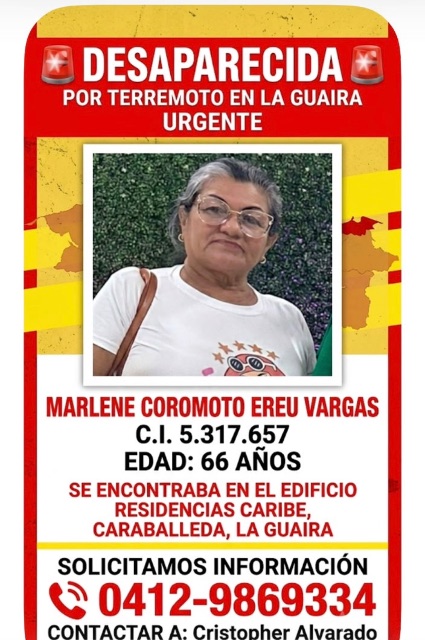 MARLENE COROMOTO EREU VARGAS