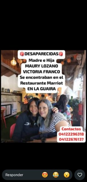 Maury Lozano y Victoria Franco