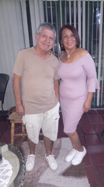 Luis Eduardo Moreno y Gladys Garrido