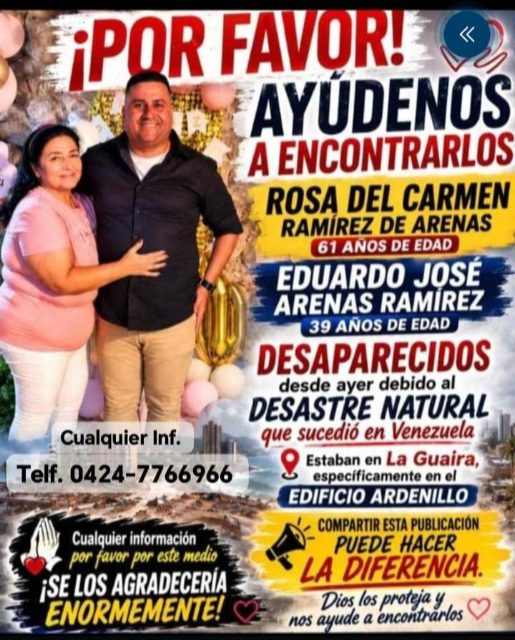 Rosa Ramírez y Eduardo Arena