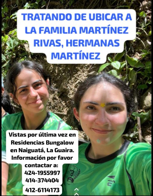 Manuela y Fernanda Martínez Rivas