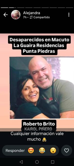 Robert Brito y Kairol Piñero
