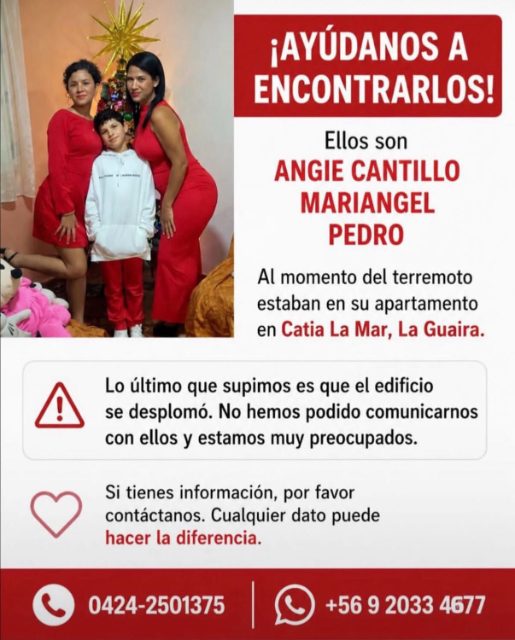 Angie Cantillo, Mariangel, Pedro