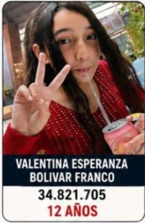 Valentina Esperanza Bolivar Franco