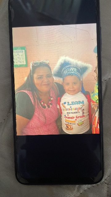 Yuny Medina y Liam Hurtado