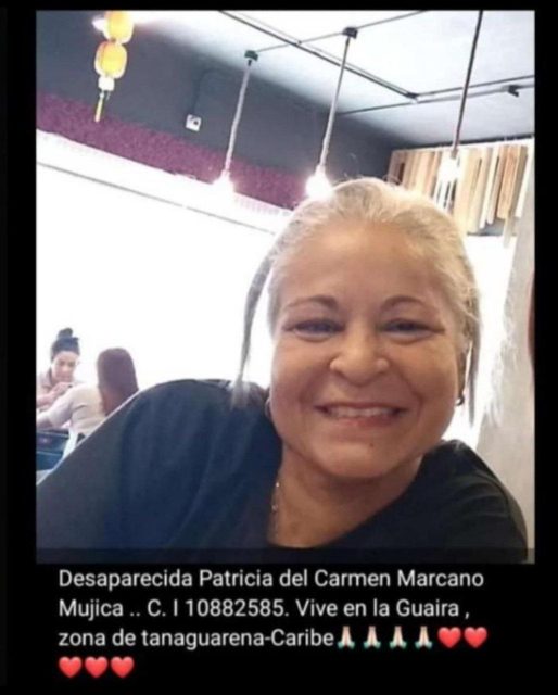 Patricia Del Carmen marcano mujica