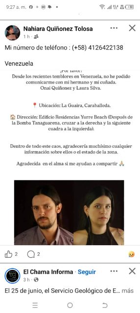 Onai Quiñónez y Laura Silva
